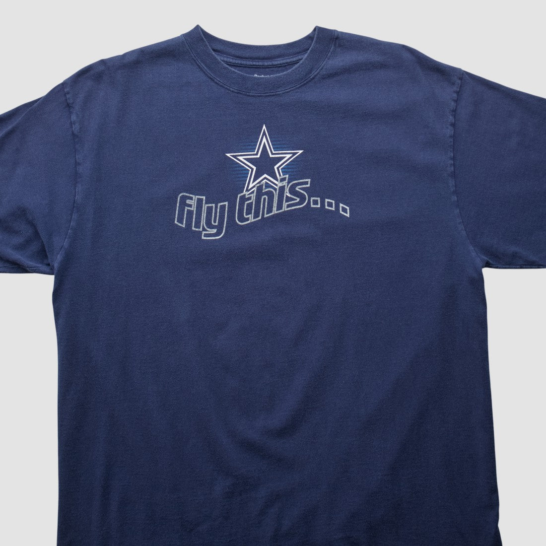 Dallas Cowboys Reebok 2000s T-shirt Navy Vintage - Fanatics