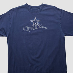 Dallas Cowboys Reebok 2000s T-shirt Navy Vintage - Fanatics