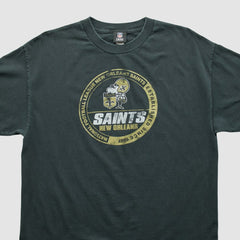 New Orleans Saints NFL 2010s T-shirt Black Vintage - Fanatics