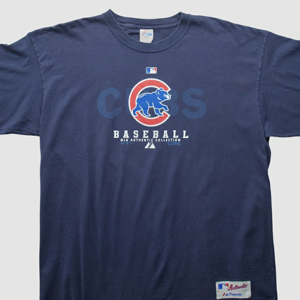 Chicago Cubs Majestic 2000s T-shirt Sale