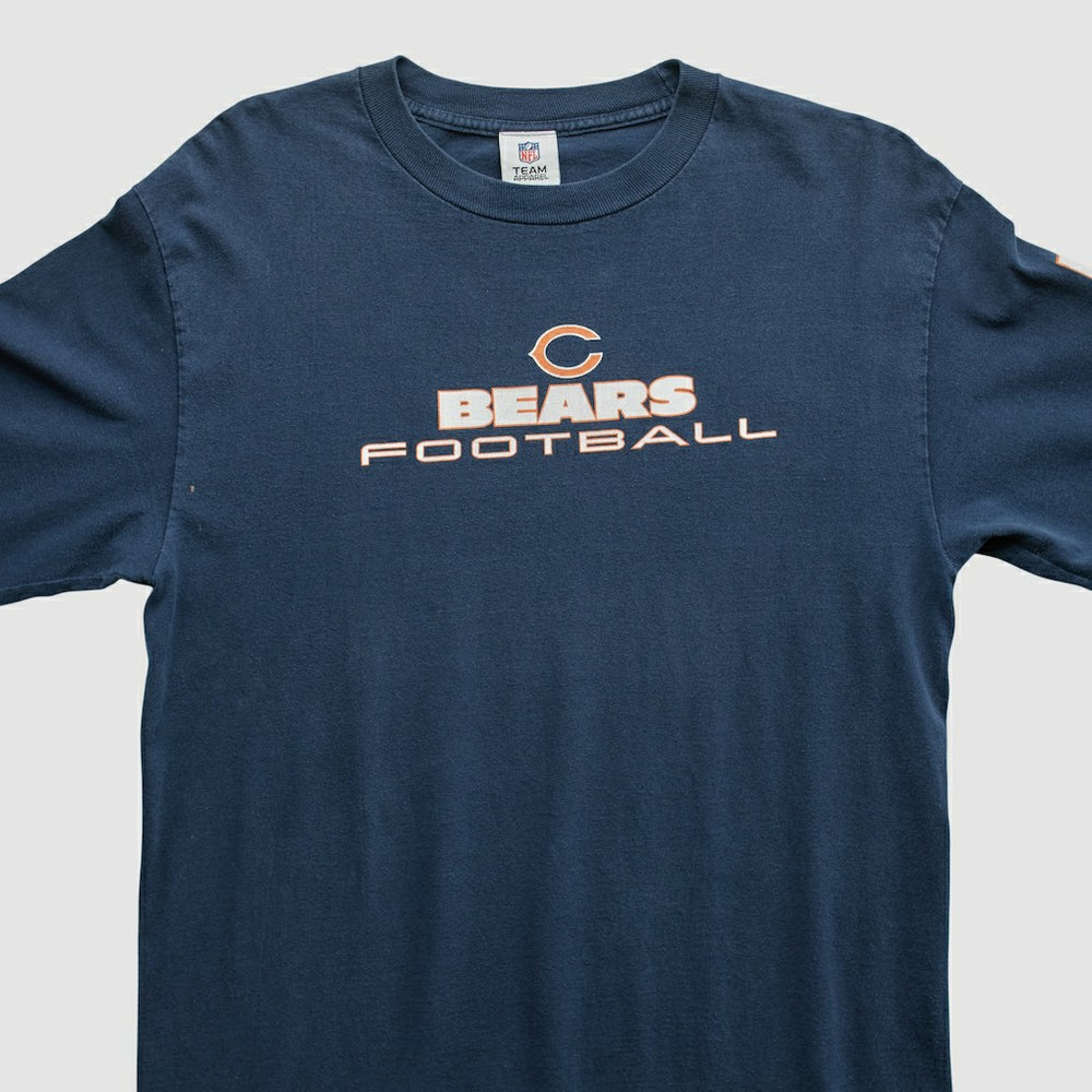 Chicago Bears NFL 2010s Long Sleeve T-shirt Navy Vintage - Fanatics