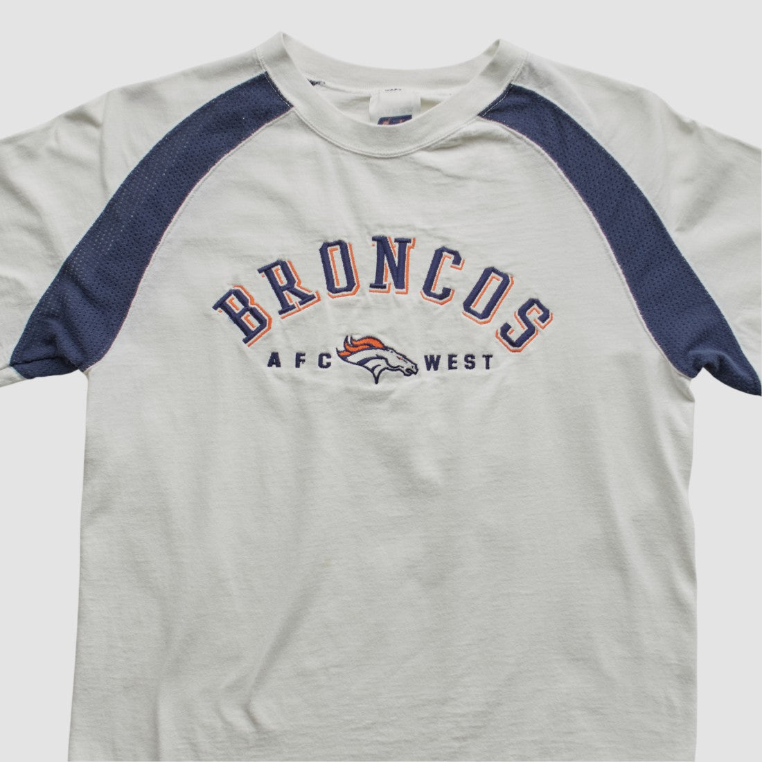 Denver Broncos CSA 90s Long Sleeve T-shirt White Vintage - Fanatics