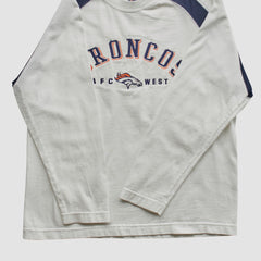 Denver Broncos CSA 90s Long Sleeve T-shirt White Vintage - Fanatics