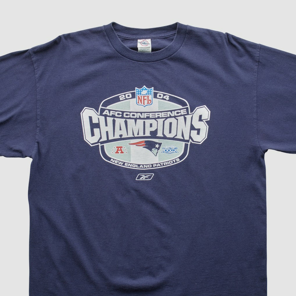 New England Patriots Delta 2004 Long Sleeve T-shirt Navy Vintage - Fanatics