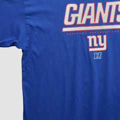 New York Giants NFL 2010s Long Sleeve T-shirt Blue Vintage - Fanatics