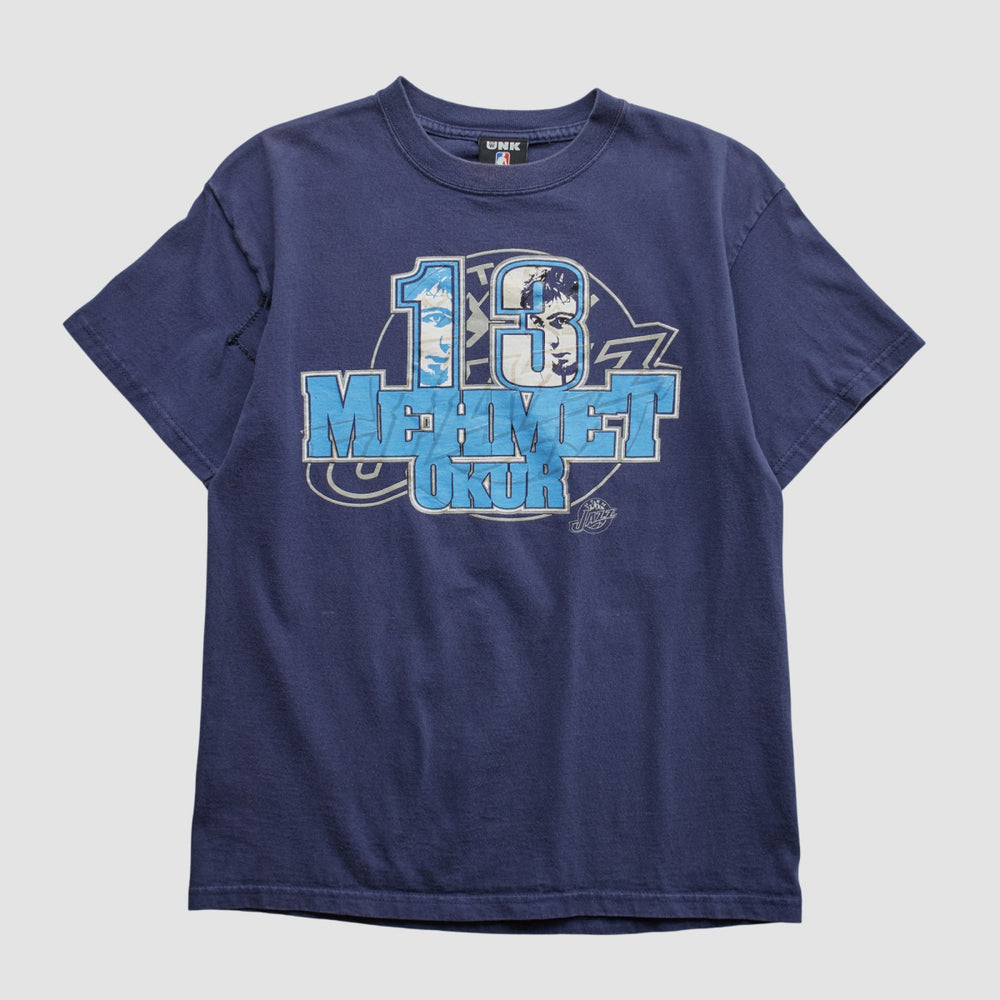 Vintage - Mehmet Okur UNK 2000s T-shirt - Navy Vintage