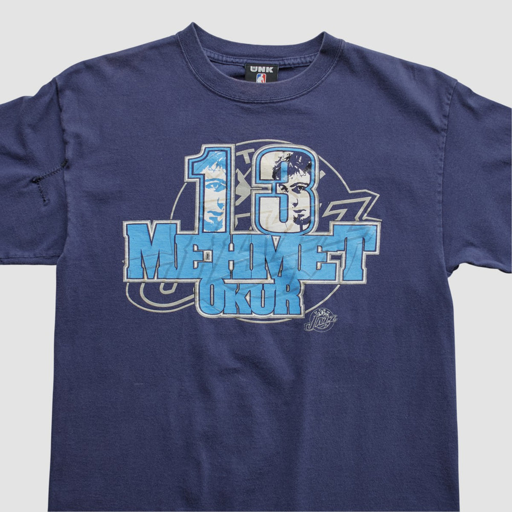 Vintage - Mehmet Okur UNK 2000s T-shirt - Navy Vintage