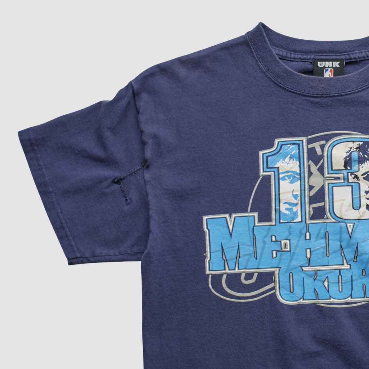 Vintage - Mehmet Okur UNK 2000s T-shirt - Navy Vintage