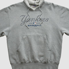 New York Yankees Majestic 2000s Hooded Pullover Sweatshirt discount