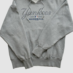 New York Yankees Majestic 2000s Hooded Pullover Sweatshirt discount