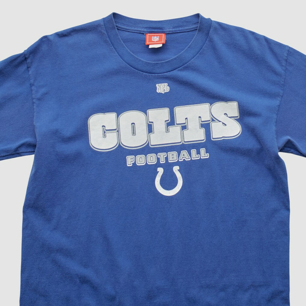 Indianapolis Colts NFL 2000s Long Sleeve T-shirt Blue Vintage - Fanatics