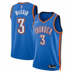 Nike - Jared McCain Oklahoma City Thunder Unisex Swingman Jersey - Icon Edition - Blue