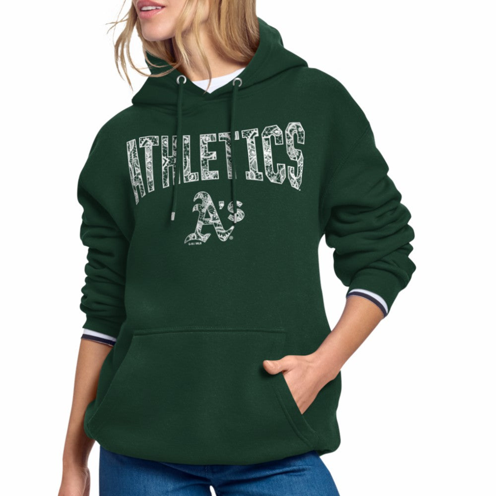 Athletics Starter Women's Lace Team Lockup Fleece Hoodie On Sale