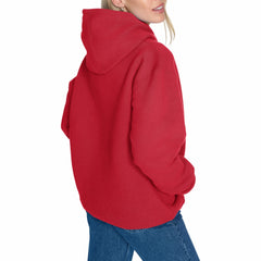 Los Angeles Angels Starter Women's Lace Team Lockup Fleece Hoodie Lifestyle