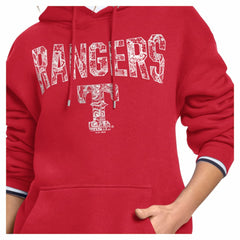 Texas Rangers Starter Women's Lace Team Lockup Fleece Hoodie discount