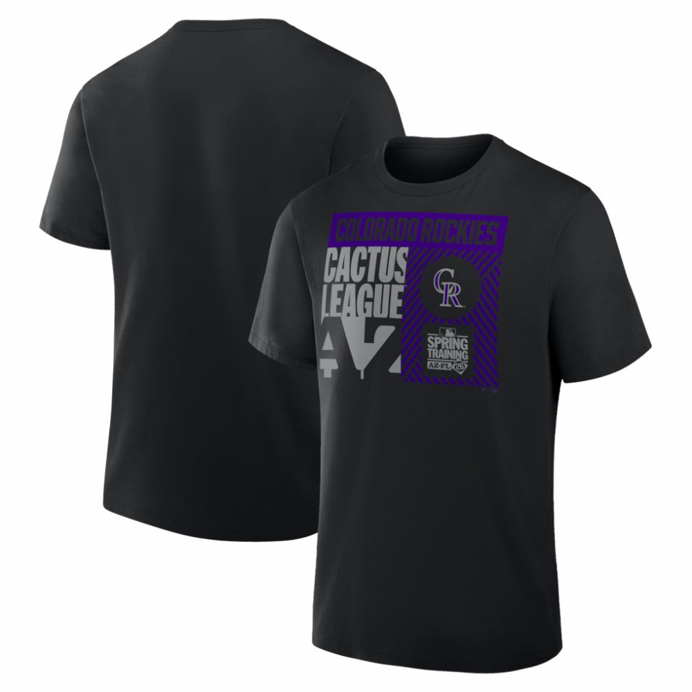 Colorado Rockies 2026 Spring Training True Icon T-Shirt On Sale