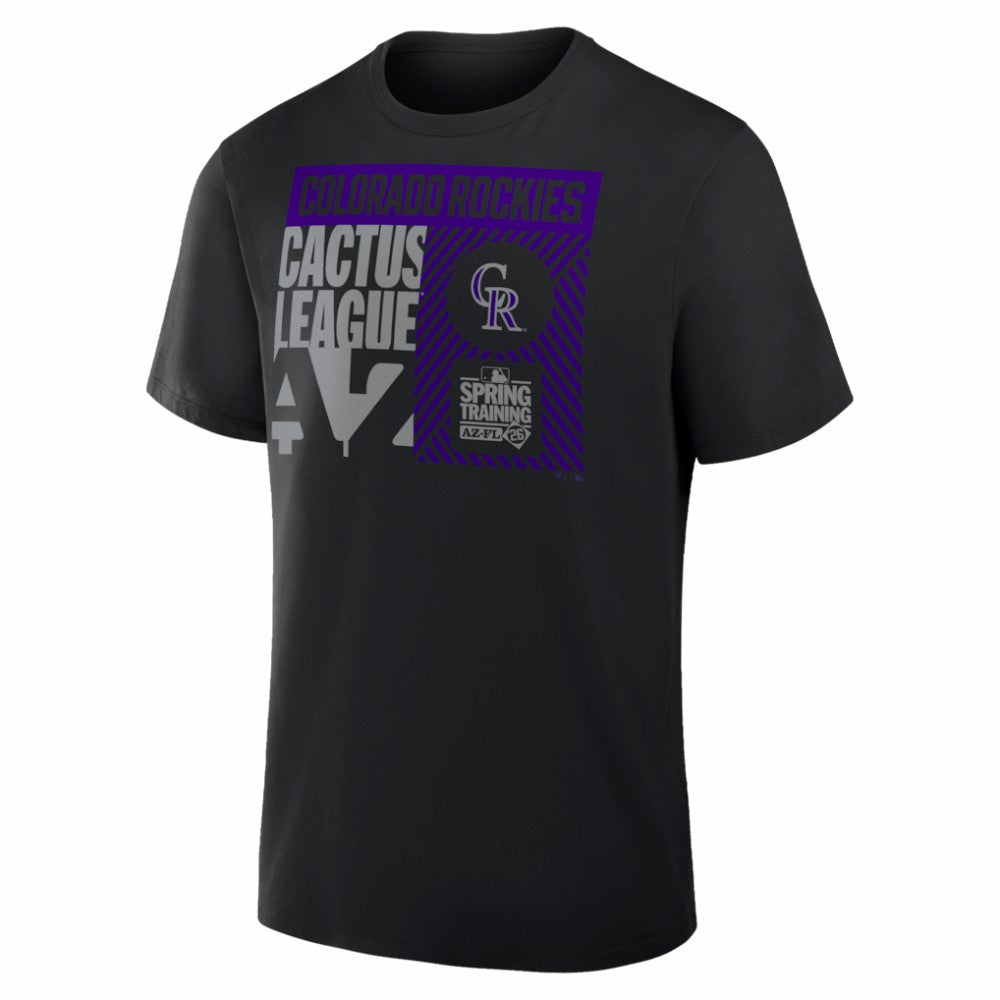 Colorado Rockies 2026 Spring Training True Icon T-Shirt On Sale
