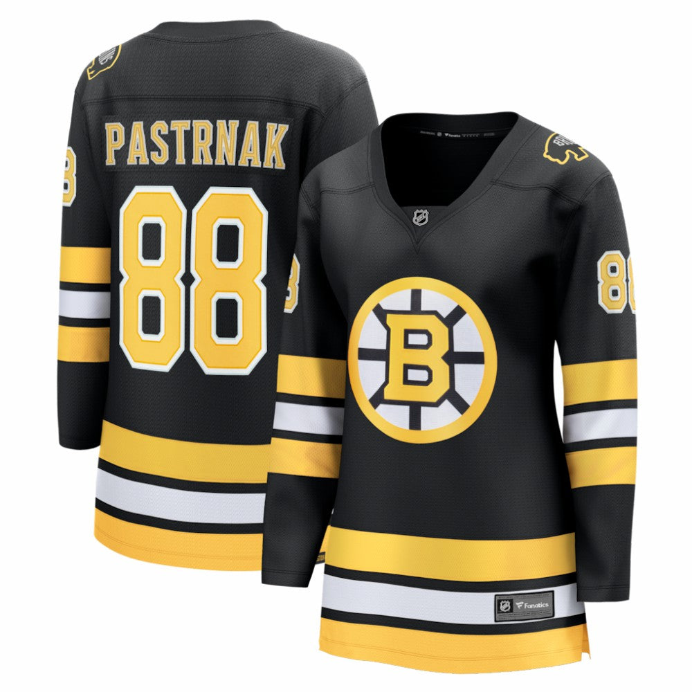 David Pastrnak Boston Bruins Fanatics Women's Home Breakaway Jersey - Black | NHL Jerseys