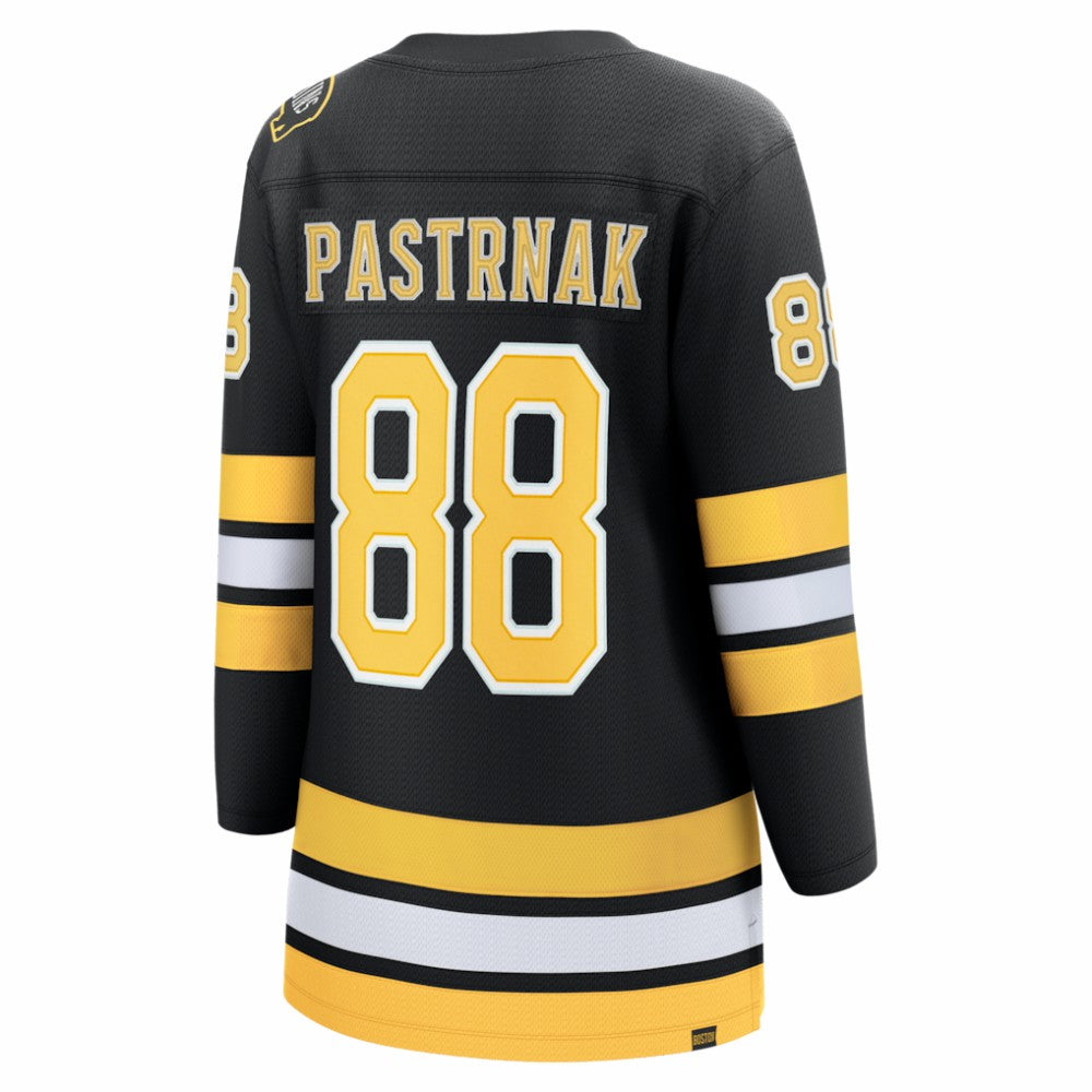 David Pastrnak Boston Bruins Fanatics Women's Home Breakaway Jersey - Black | NHL Jerseys