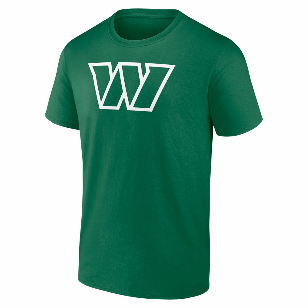 Jayden Daniels Washington Commanders St. Patrick's Day Icon Name & Number T-Shirt Green - NFL