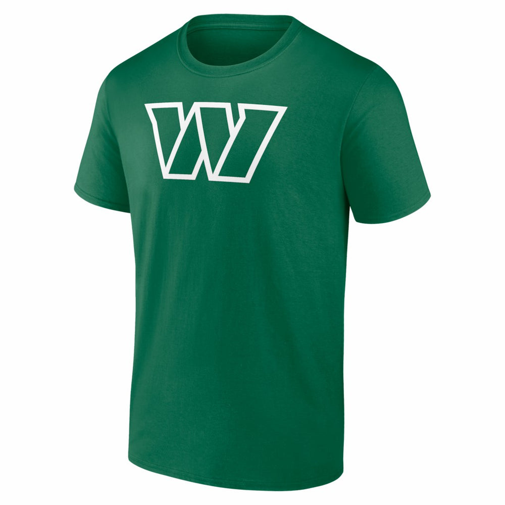 Jayden Daniels Washington Commanders St. Patrick's Day Icon Name & Number T-Shirt Green - NFL