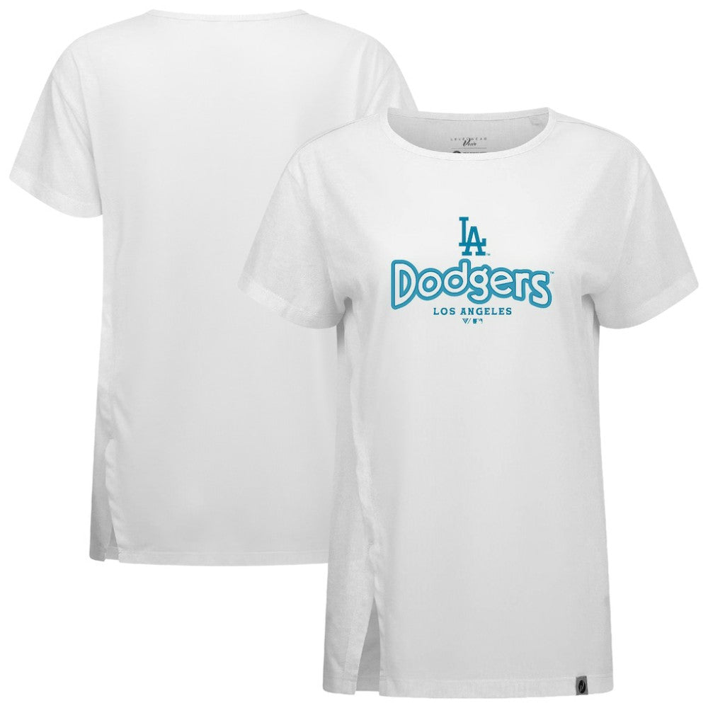 Los Angeles Dodgers Levelwear Women's Blue Haven Influx Cornerstone T-Shirt Near Me