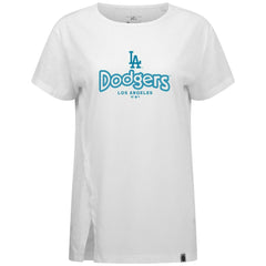Los Angeles Dodgers Levelwear Women's Blue Haven Influx Cornerstone T-Shirt Near Me