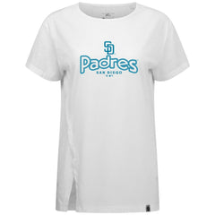 San Diego Padres Levelwear Women's Blue Haven Influx Cornerstone T-Shirt Near Me