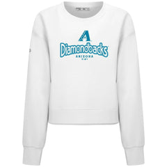 Arizona Diamondbacks Levelwear Women's Judd Cornerstone Cropped Sweatshirt On Sale