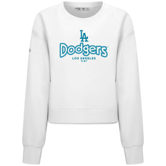 Los Angeles Dodgers Levelwear Women's Judd Cornerstone Cropped Sweatshirt for sale