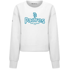 San Diego Padres Levelwear Women's Judd Cornerstone Cropped Sweatshirt Online