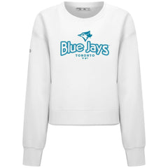Toronto Blue Jays Levelwear Women's Judd Cornerstone Cropped Sweatshirt discount