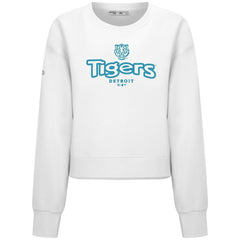 Detroit Tigers Levelwear Women's Judd Cornerstone Cropped Sweatshirt for sale