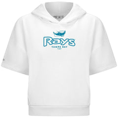 Tampa Bay Rays Levelwear Women's Amber Short Sleeve Cornerstone Hoodie Near Me