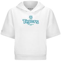 Detroit Tigers Levelwear Women's Amber Short Sleeve Cornerstone Hoodie discount