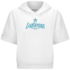 Houston Astros Levelwear Women's Amber Short Sleeve Cornerstone Hoodie Sale