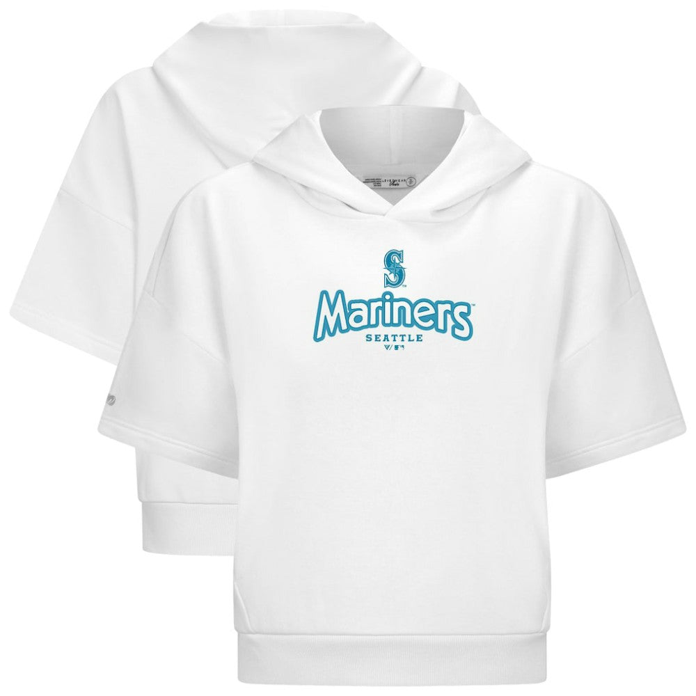 Seattle Mariners Levelwear Women's Amber Short Sleeve Cornerstone Hoodie Online