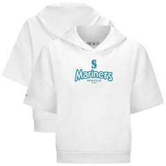 Seattle Mariners Levelwear Women's Amber Short Sleeve Cornerstone Hoodie Online