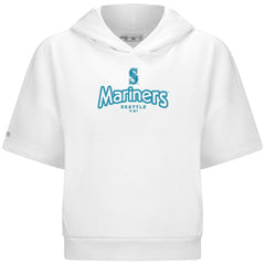 Seattle Mariners Levelwear Women's Amber Short Sleeve Cornerstone Hoodie Online