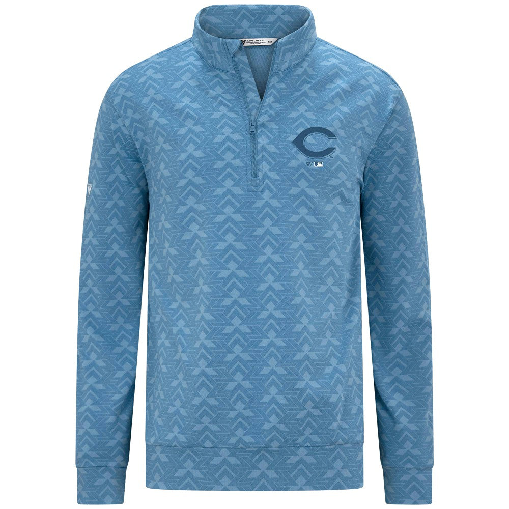 Cincinnati Reds Levelwear Chameleon Quarter-Zip Pullover discount
