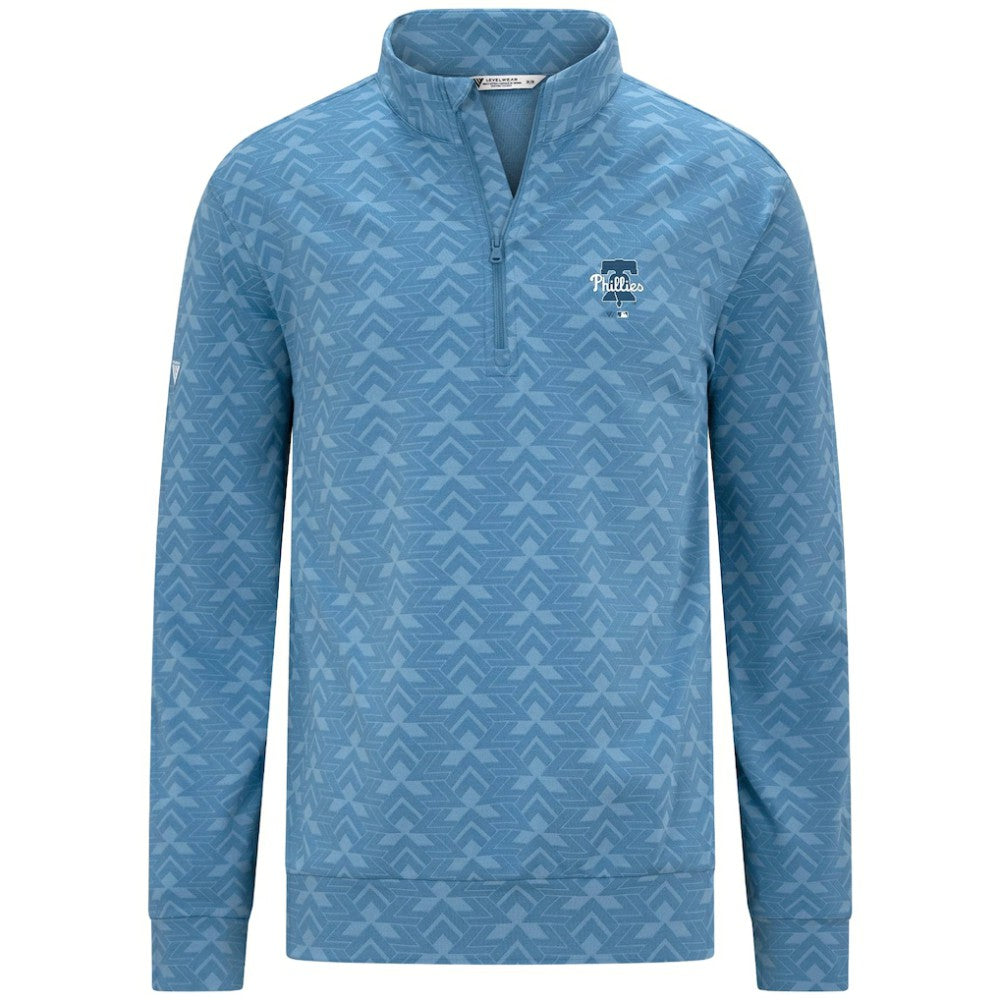 Philadelphia Phillies Levelwear Chameleon Quarter-Zip Pullover On Sale