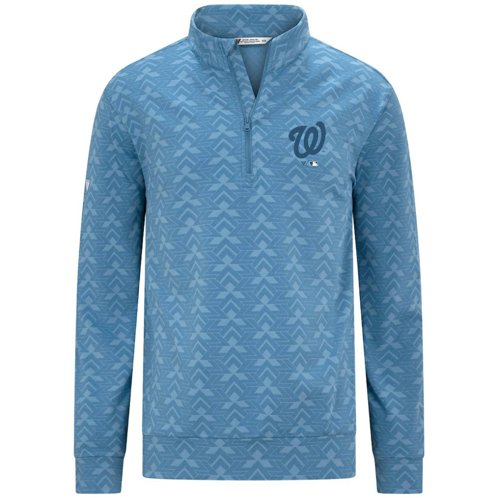 Washington Nationals Levelwear Chameleon Quarter-Zip Pullover for sale