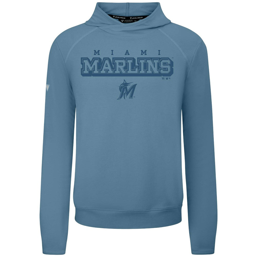 Miami Marlins Levelwear Mandate Tri-Blend Hoodie discount