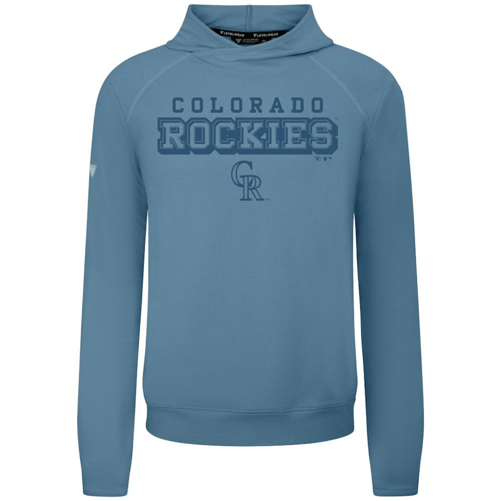Colorado Rockies Levelwear Mandate Tri-Blend Hoodie for sale