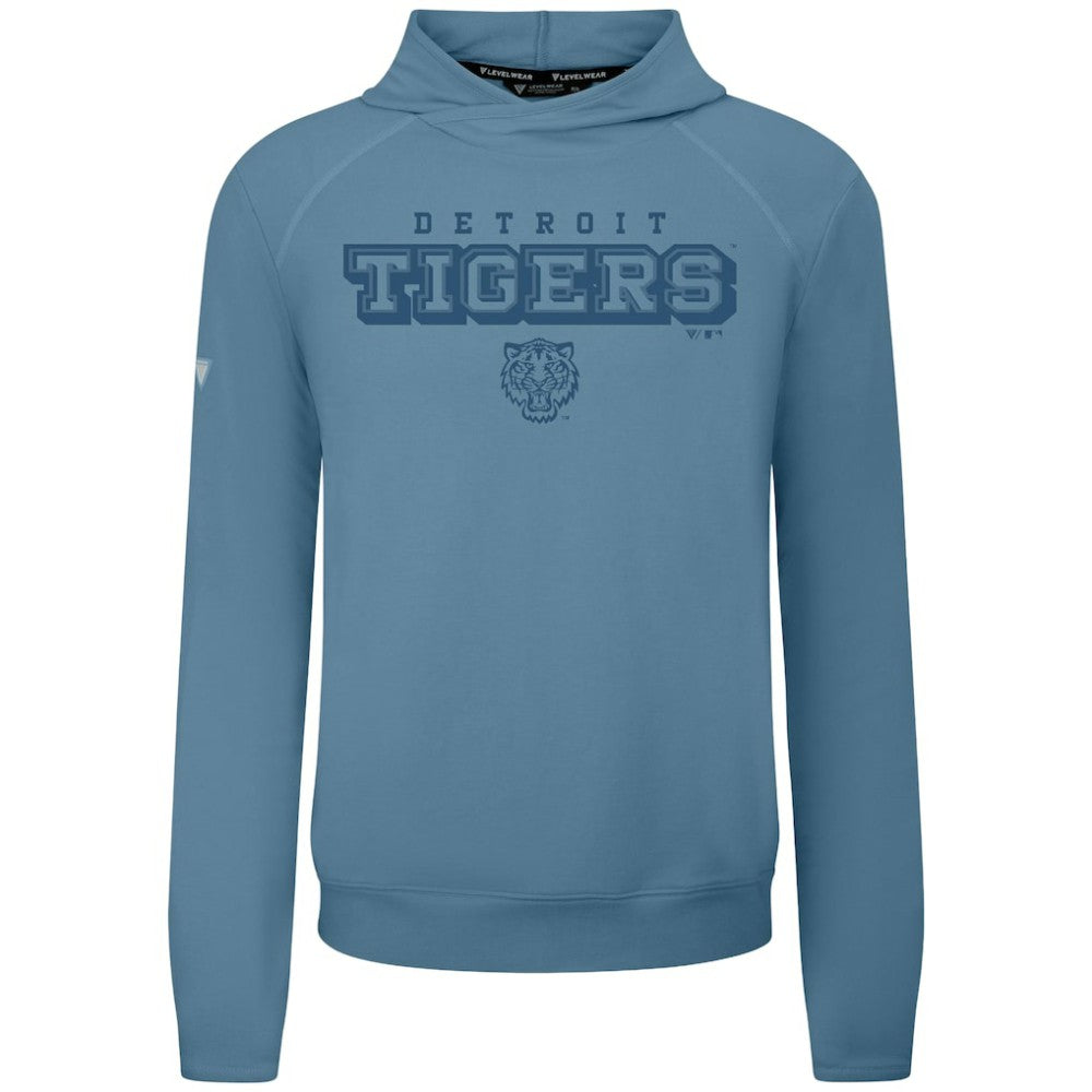 Detroit Tigers Levelwear Mandate Tri-Blend Hoodie On Sale