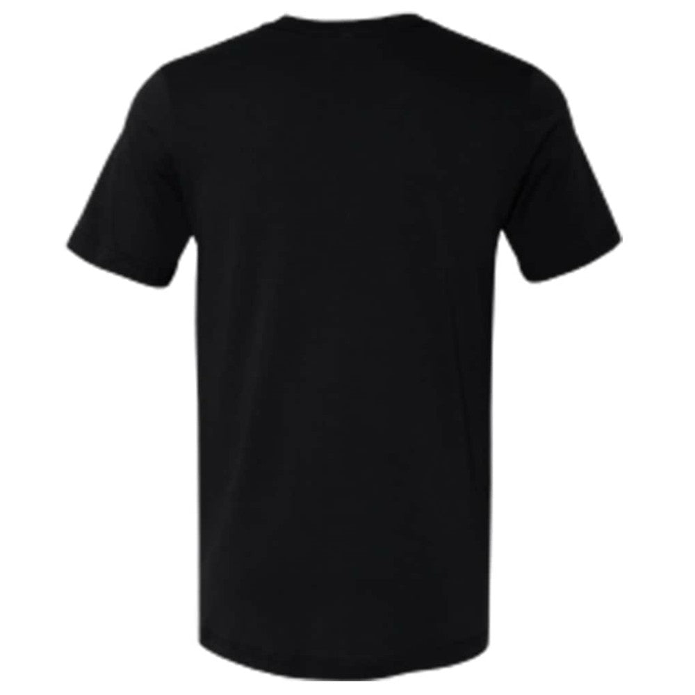 Jack Hughes US Men's Hockey 500 Level Flag T-Shirt Black