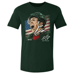 Matthew Boldy US Men's Hockey 500 Level Flag T-Shirt Green