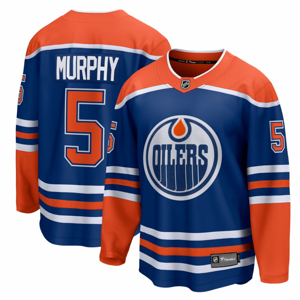 Connor Murphy Edmonton Oilers Fanatics Home Breakaway Jersey - Royal | NHL Jerseys