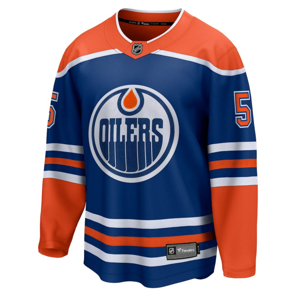 Connor Murphy Edmonton Oilers Fanatics Home Breakaway Jersey - Royal | NHL Jerseys