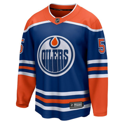 Connor Murphy Edmonton Oilers Fanatics Home Breakaway Jersey - Royal | NHL Jerseys